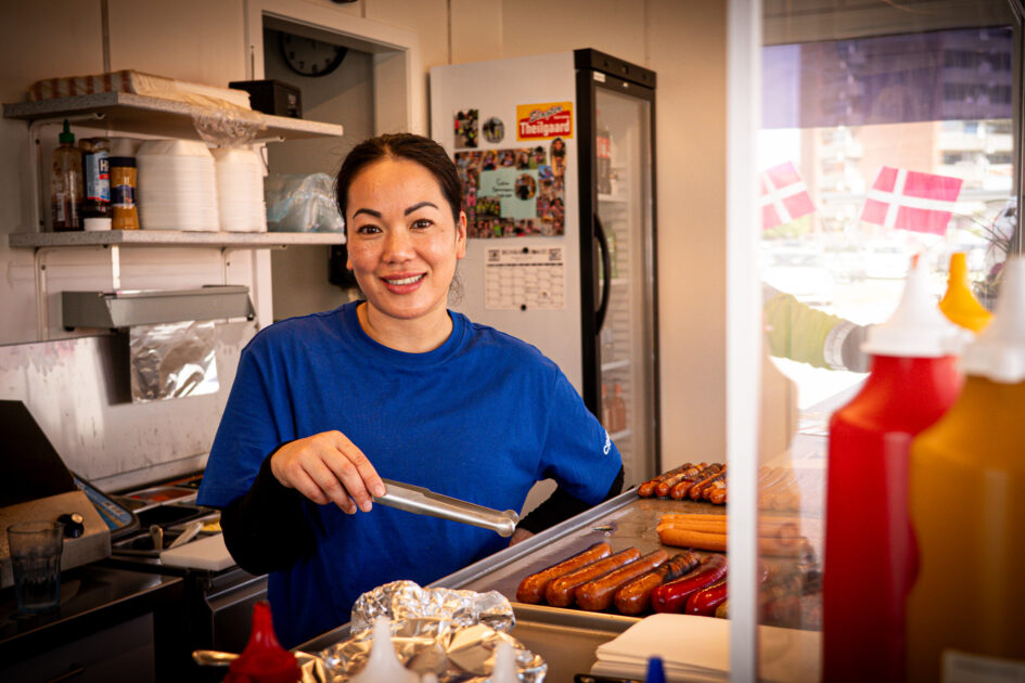 Susan Tran har drevet Gittes Grillbar i cirka syv år. Foto: Fjodor Pedersen.