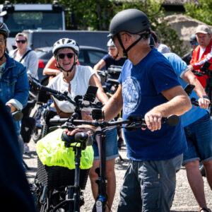 Klar til afgang fra Stenhuggervej. Foto: Fjodor Pedersen.