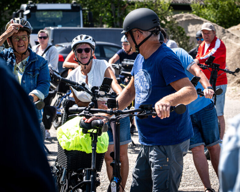 Klar til afgang fra Stenhuggervej. Foto: Fjodor Pedersen.