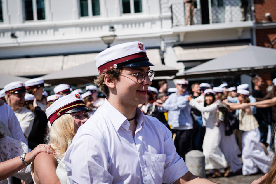 Studenter på Torvet, Esbjerg 2025. Foto: Fjodor Pedersen.