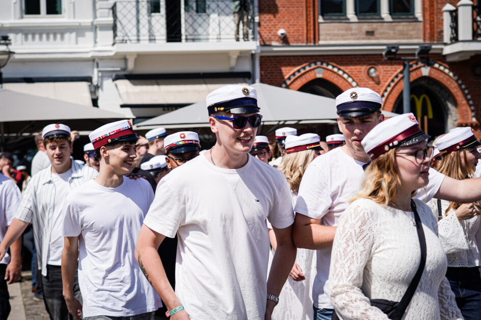 Studenter på Torvet, Esbjerg 2025. Foto: Fjodor Pedersen.