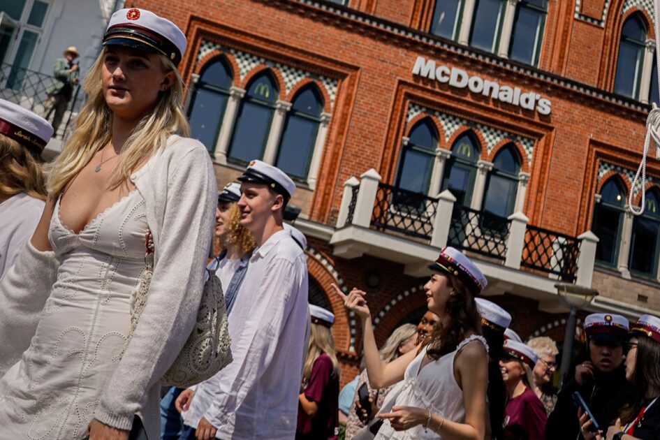 Studenter på Torvet, Esbjerg 2025. Foto: Fjodor Pedersen.