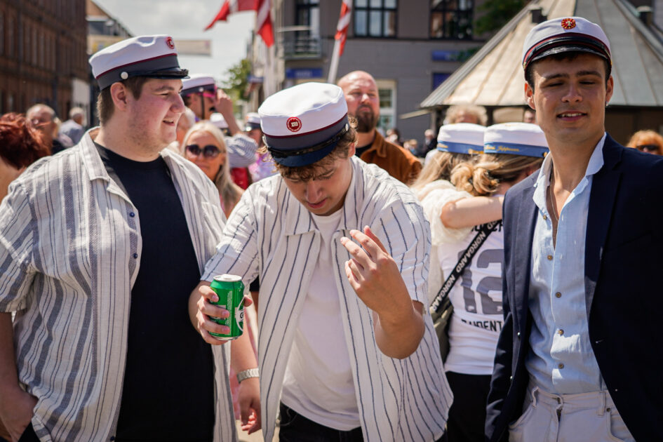 Studenter på Torvet, Esbjerg 2025. Foto: Fjodor Pedersen.