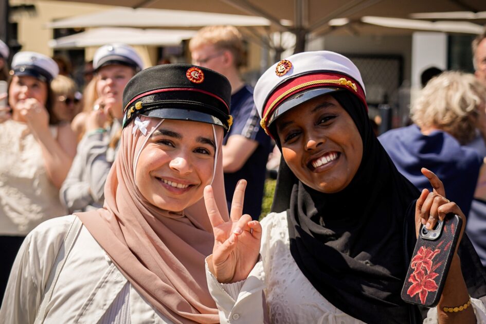 Studenter på Torvet, Esbjerg 2025. Foto: Fjodor Pedersen.