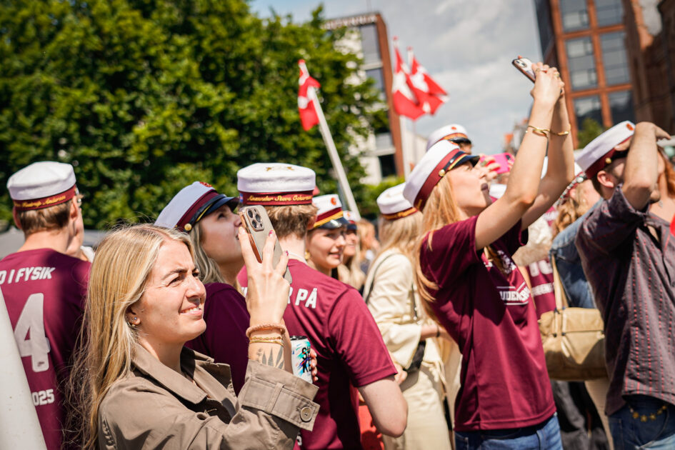 Studenter på Torvet, Esbjerg 2025. Foto: Fjodor Pedersen.