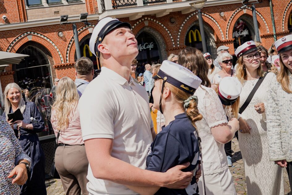 Studenter på Torvet, Esbjerg 2025. Foto: Fjodor Pedersen.