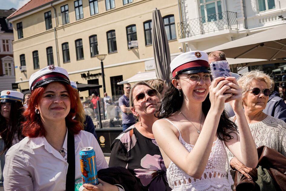 Studenter på Torvet, Esbjerg 2025. Foto: Fjodor Pedersen.
