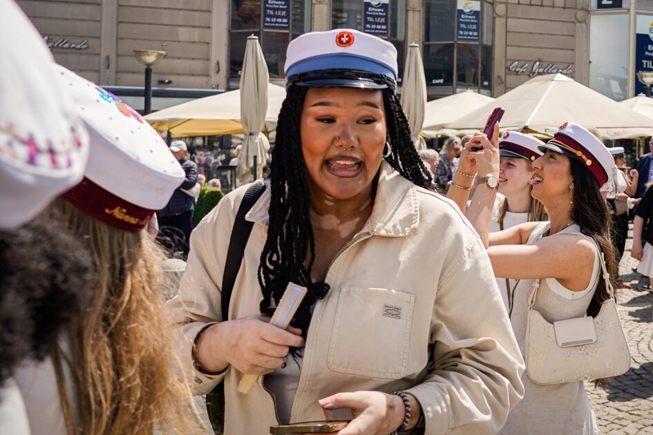 Studenter på Torvet, Esbjerg 2025. Foto: Fjodor Pedersen.