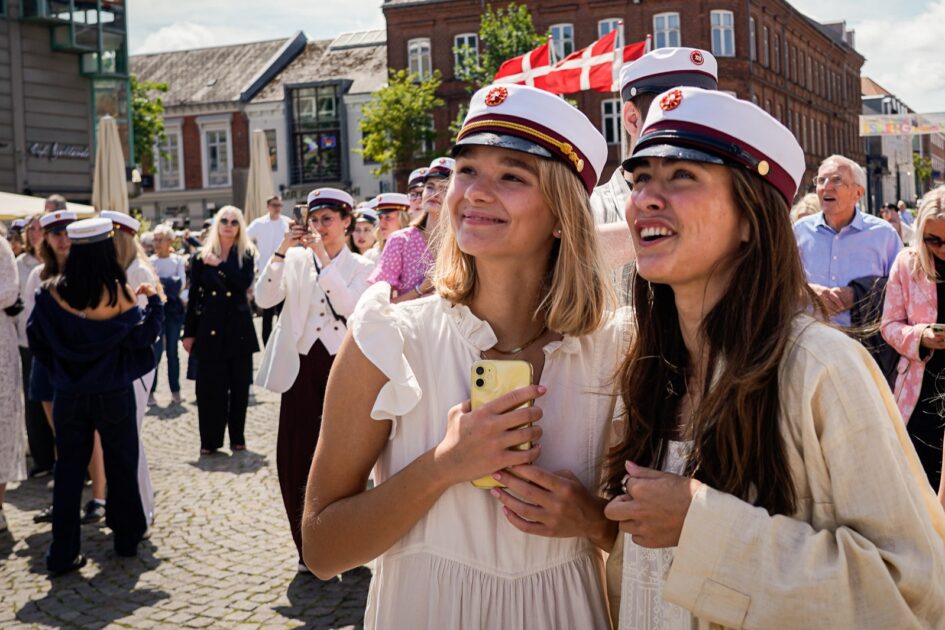 Studenter på Torvet, Esbjerg 2025. Foto: Fjodor Pedersen.