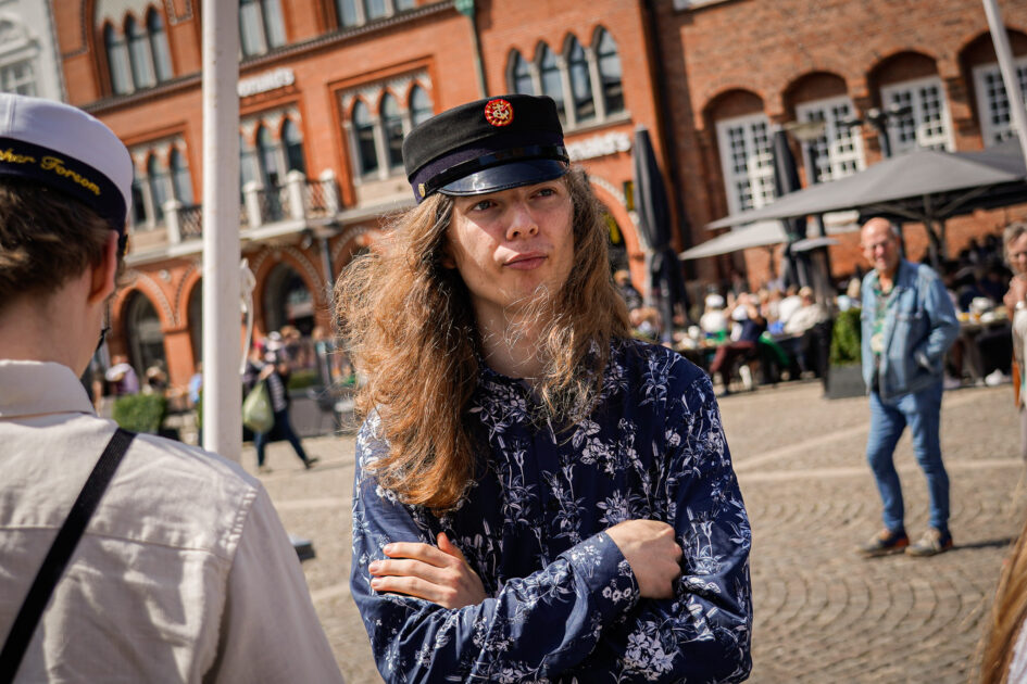 Studenter på Torvet, Esbjerg 2025. Foto: Fjodor Pedersen.
