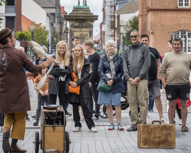Torvet i Esbjerg. Arkivfoto: Torben Meyer.
