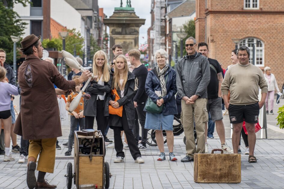 Torvet i Esbjerg. Arkivfoto: Torben Meyer.