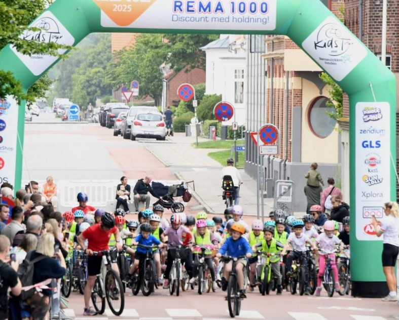 Kids Tour i Kikegade til Esbjerg Festuge 2025. Foto: Peter Langwithz Smith.