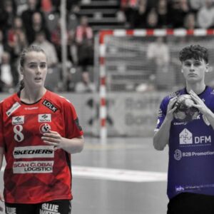Team Esbjerg og Ribe-Esbjerg HH. Collage: Johnny Tauman.