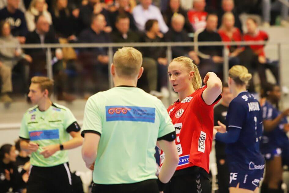 I den første DM-finale scorede Henny Reistad 12 mål på 12 forsøg. Arkivfoto: Johnny Tauman.