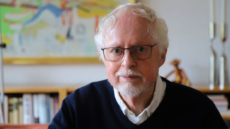 Ole Jacobsen hjemme i privaten. Foto: Johnny Tauman.