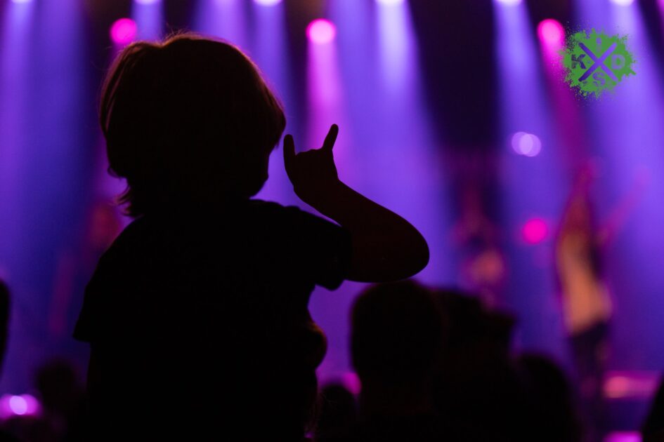 Børnenes Metalfestival på Posten i Odense. Foto: Hans Kristian Hannibal-Bach.