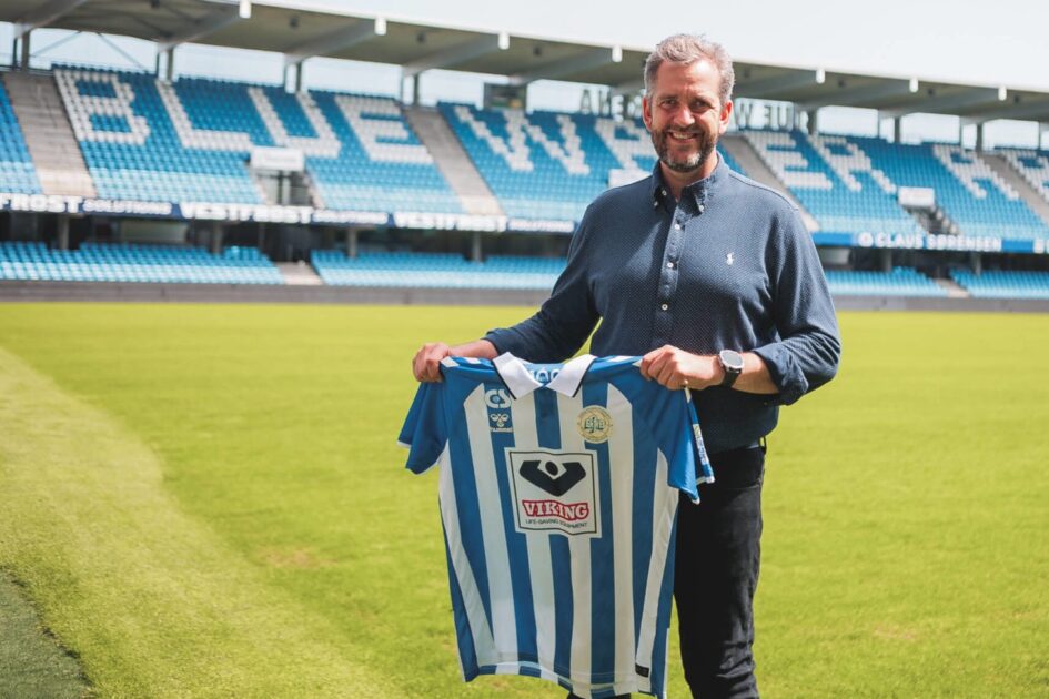 Kristian Kamp er ny chef for pige- og kvindefodbolden i EfB. Pressefoto.