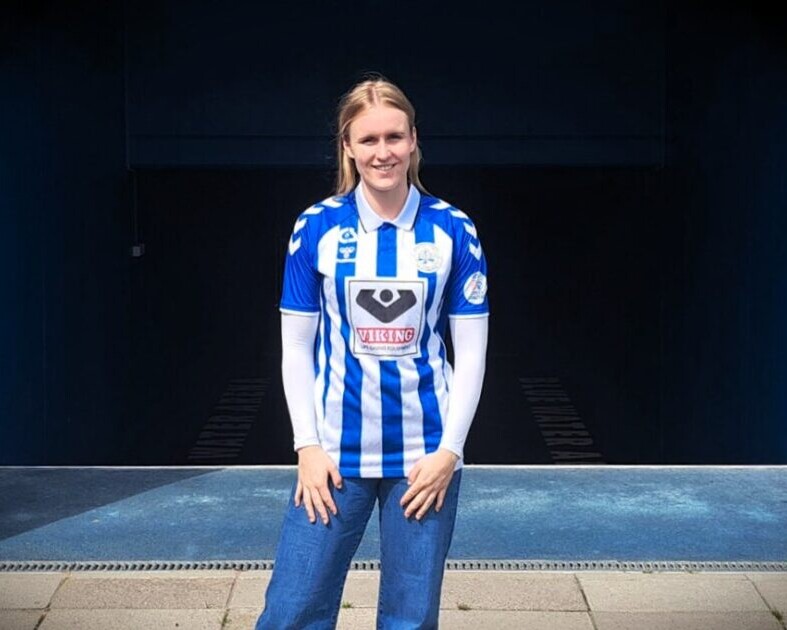 Esbjerg fB har styrket truppen markant på keeperposten med tilgangen af 23-årige Mia Reedtz Rehde Olesen. Pressefoto.