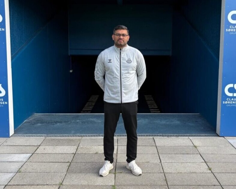 Sancheev Manoharan, cheftræner, EfB. Foto: EfB.