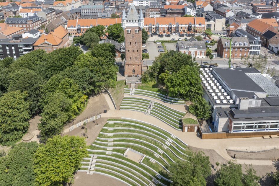 Byparken er klar til officiel indvielse. Pressefoto.