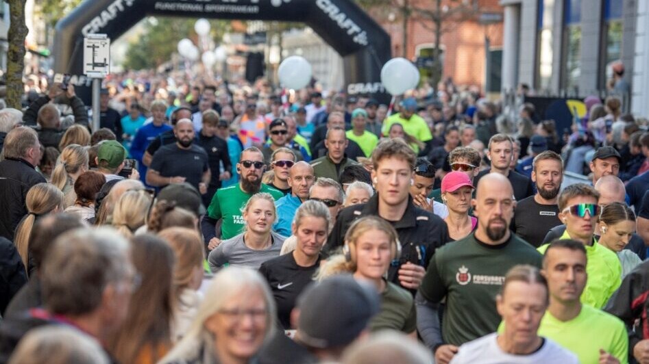 Esbjerg City Half. Pressefoto.