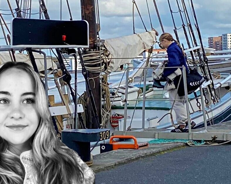 – Jeg vil se hele verden fra dækket af et skib, siger Lullu-Andrea.