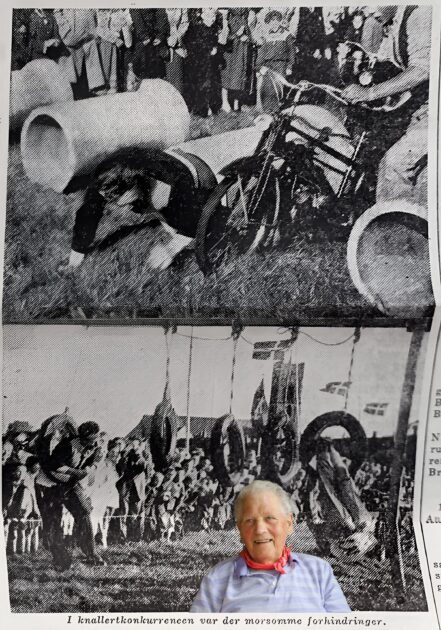 Collage knallertkonurrencen for 71 år siden.