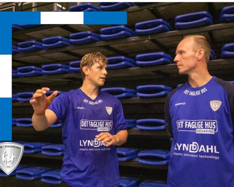 Tim Winkler (th) er ny målmandstræner, imens Andreas Haagen er tilbage i REHH efter to år i Ringsted. Foto: Johnny Tauman.