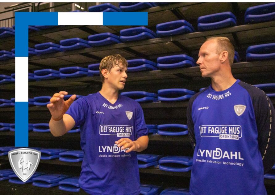 Tim Winkler (th) er ny målmandstræner, imens Andreas Haagen er tilbage i REHH efter to år i Ringsted. Foto: Johnny Tauman.