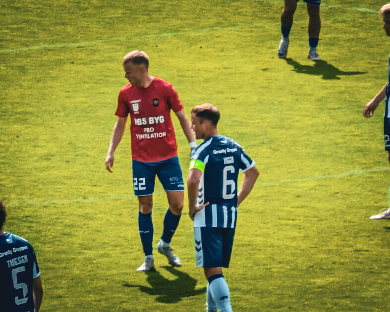 Lasse Vigen er ny EfB-anfører. Foto: Brian Andersen.