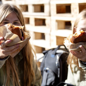 Gadens Burger. Foto: Line Tausen.