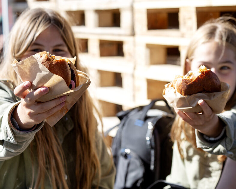 Gadens Burger. Foto: Line Tausen.