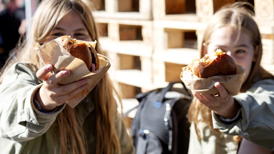 Gadens Burger. Foto: Line Tausen.