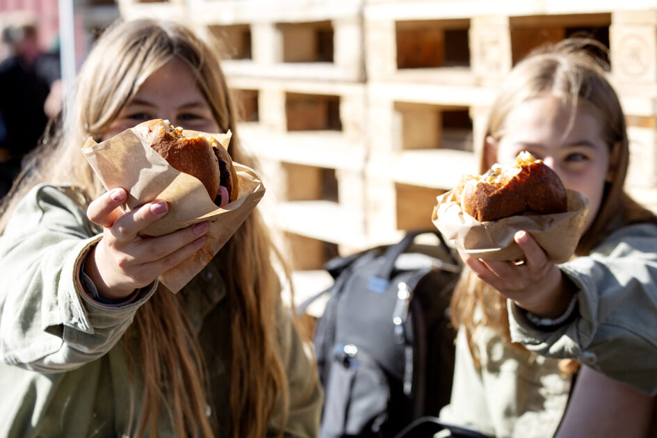 Gadens Burger. Foto: Line Tausen.