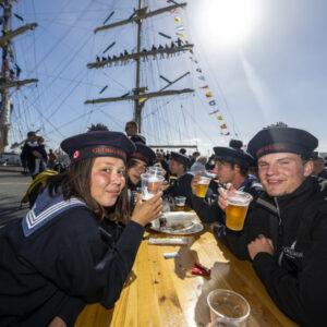 Sømænd og landkrabber kan glæde sig til et kulinarisk eventyr, når The Tall Ships Races besøger Esbjerg den 6.-9. august. Foto: Esbjerg Kommune