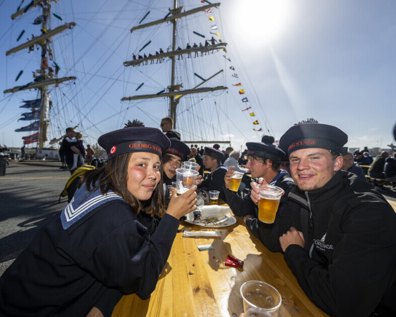 Sømænd og landkrabber kan glæde sig til et kulinarisk eventyr, når The Tall Ships Races besøger Esbjerg den 6.-9. august. Foto: Esbjerg Kommune