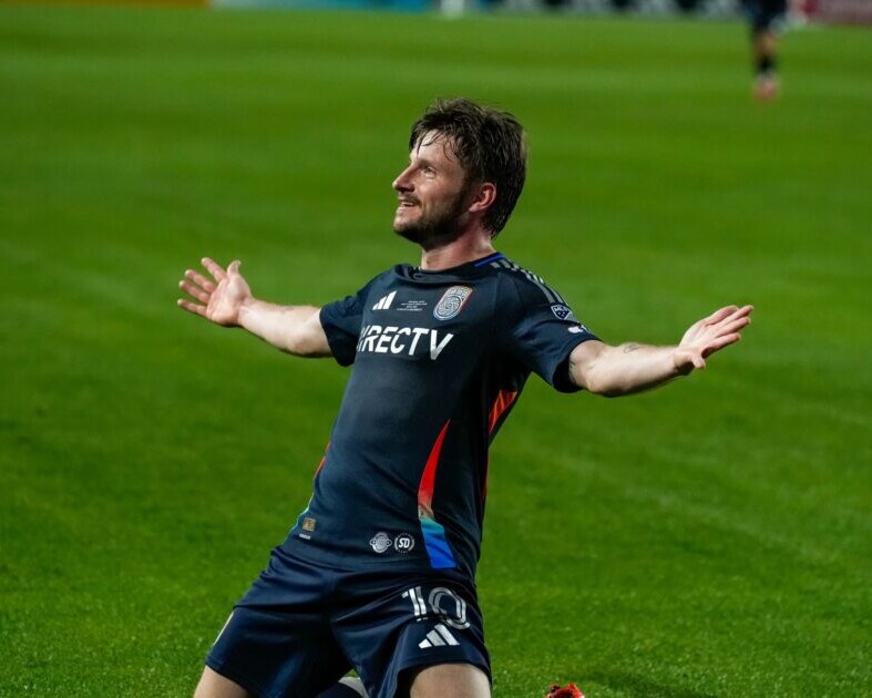 Anders Dreyer. Pressefoto: San Diego FC.