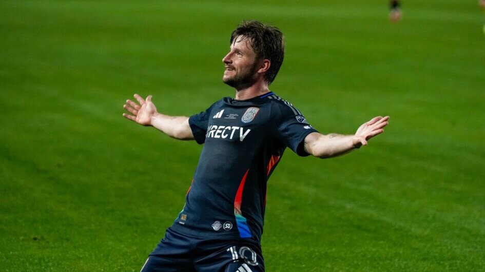 Anders Dreyer. Pressefoto: San Diego FC.