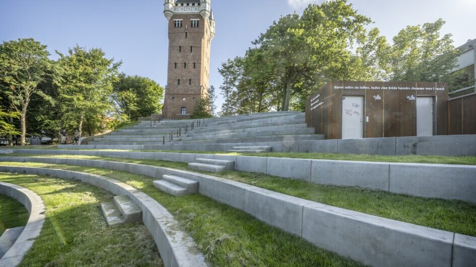Byparken er klar til officiel indvielse. Pressefoto.