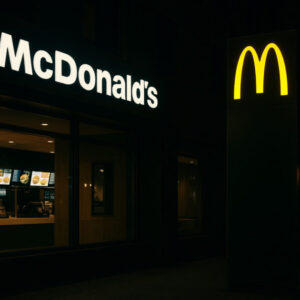 McDonald's indfører gebyr på visse produkter imellem midnat og 06. Genrefoto.