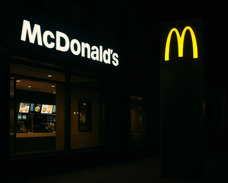 McDonald's indfører gebyr på visse produkter imellem midnat og 06. Genrefoto.
