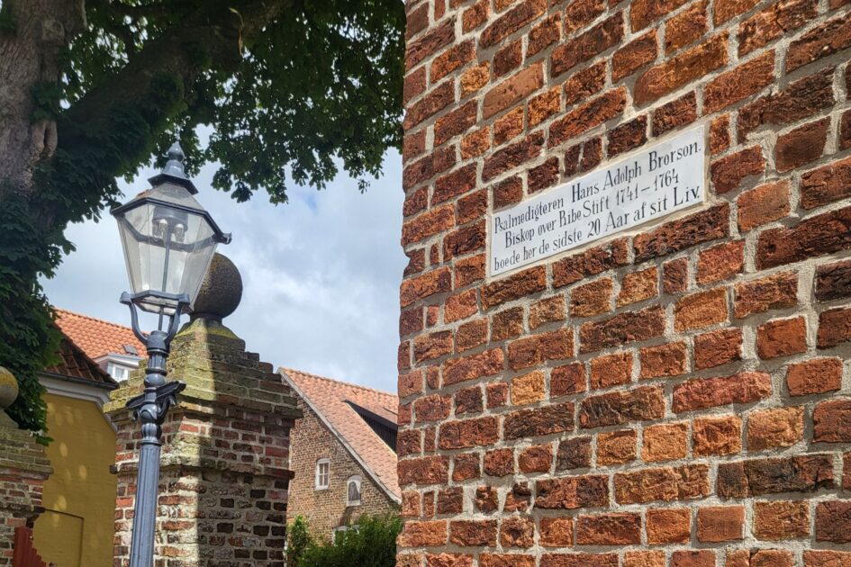 ”Taarnborg”. Salmedigteren og biskop Hans Adolph Brorsons digterhjem i Ribe. Pressefoto.