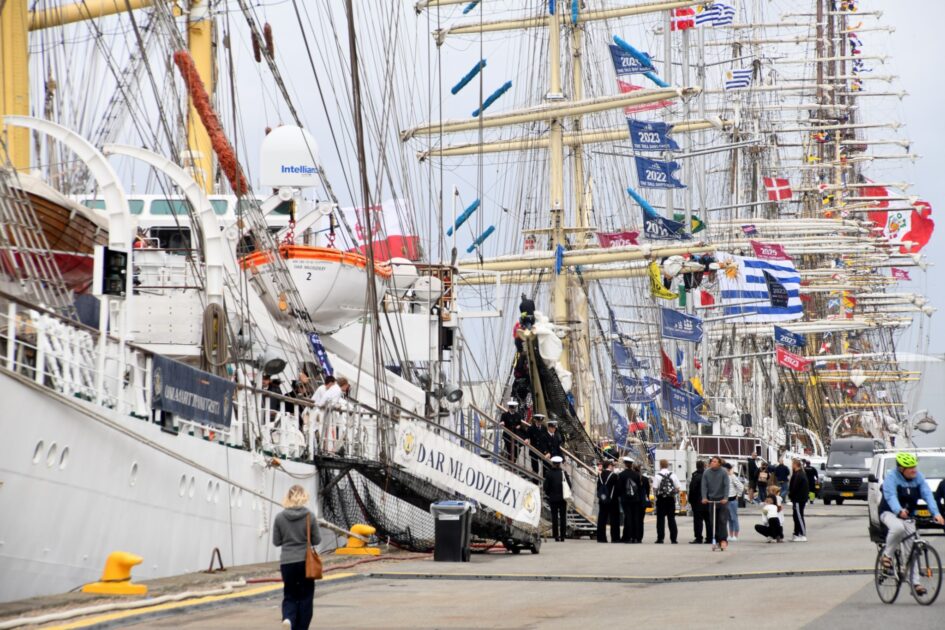 Landgang. Tall Ships Race 2025. Foto: Peter Langwithz Smith.