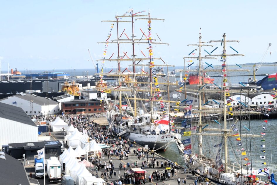 Det store overblik. Tall Ships Race 2025. Foto: Peter Langwithz Smith.