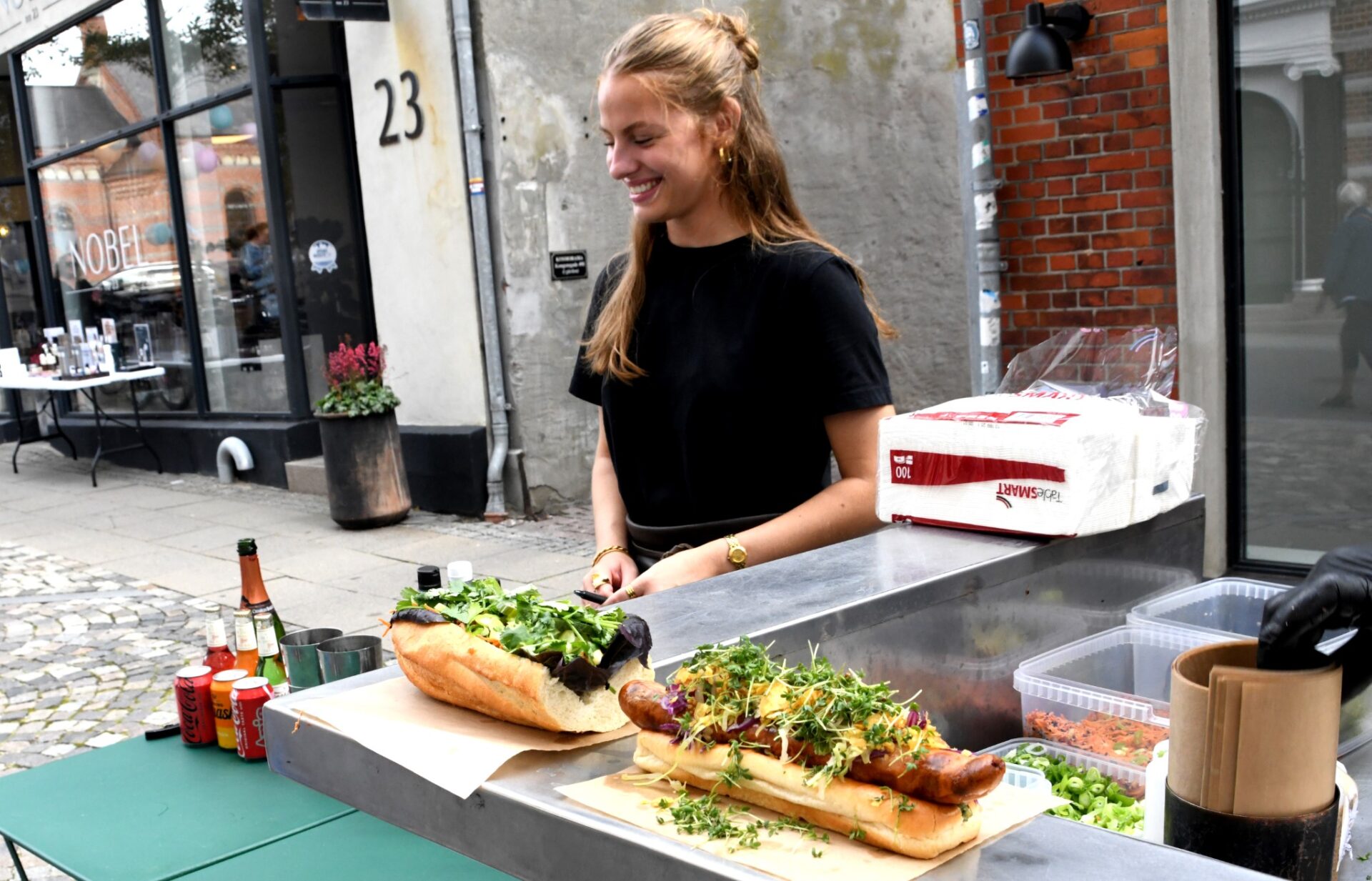 Markedsdag i Kirkegade, 2025. Foto: Peter Langwithz Smith.