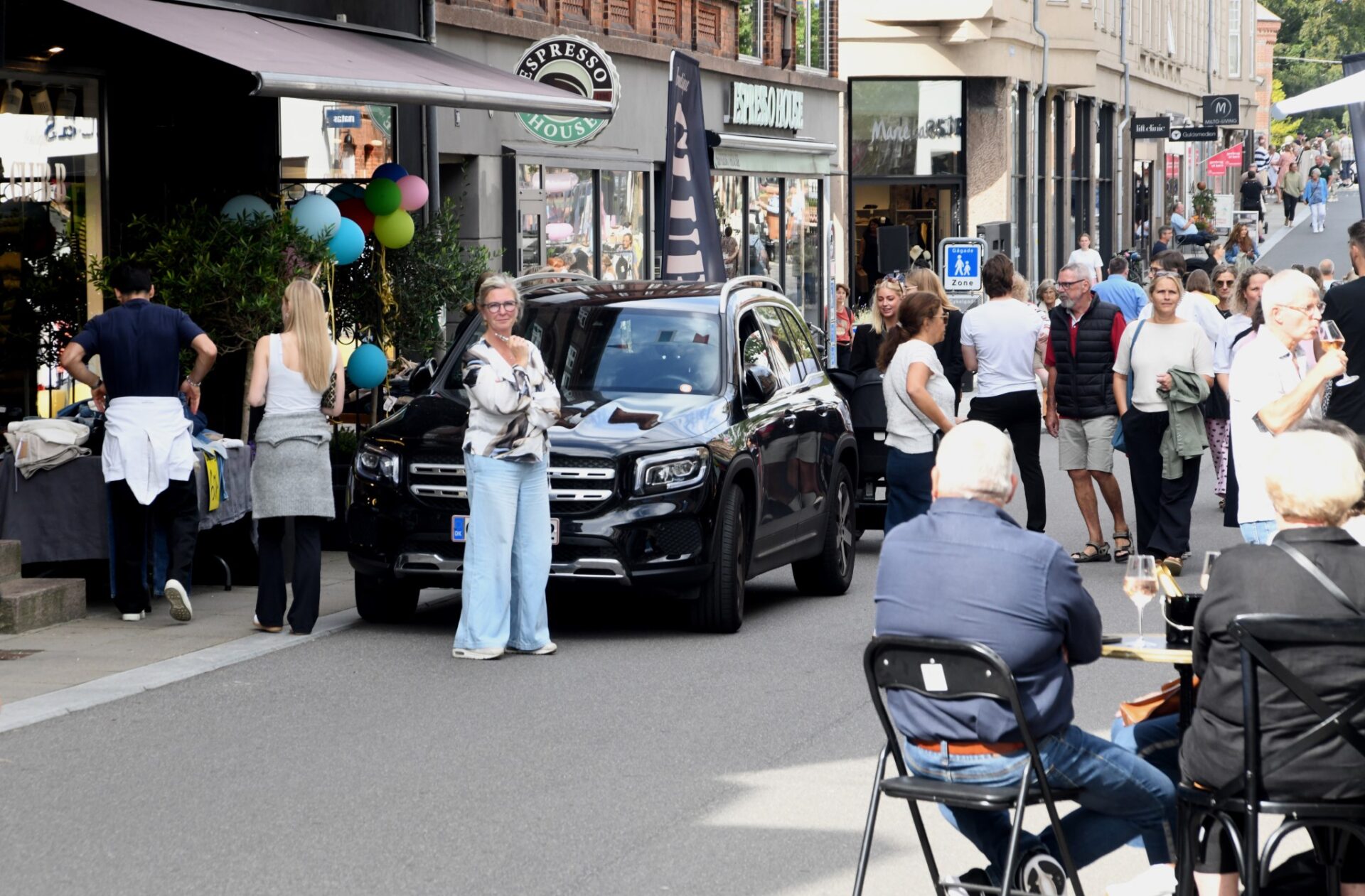 Markedsdag i Kirkegade, 2025. Foto: Peter Langwithz Smith.
