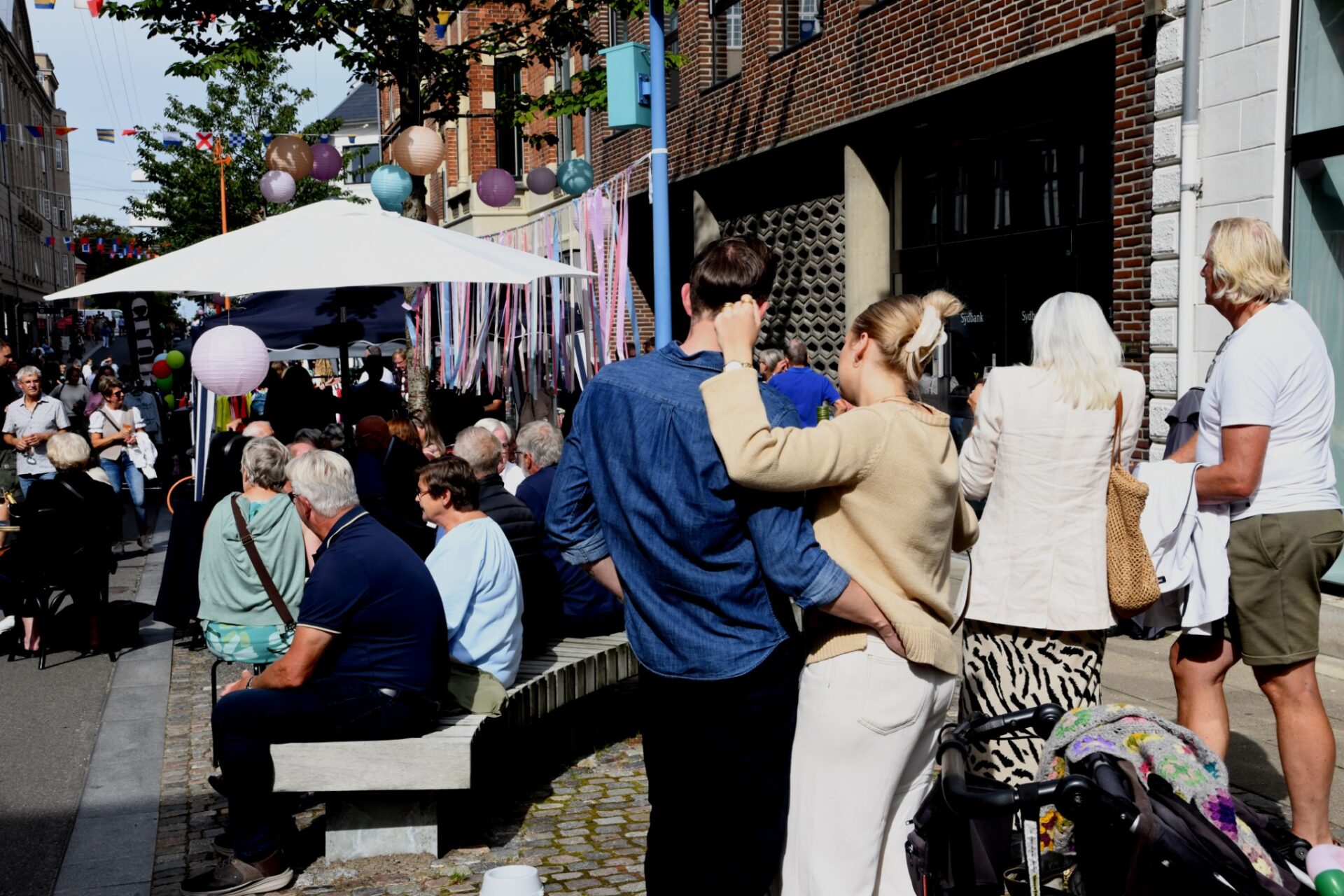 Markedsdag i Kirkegade, 2025. Foto: Peter Langwithz Smith.