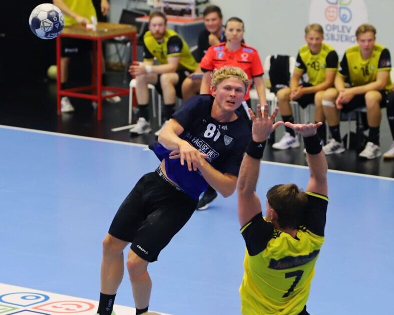 Alfred Jönsson, Ribe-Esbjerg HH. Foto: Johnny Tauman.