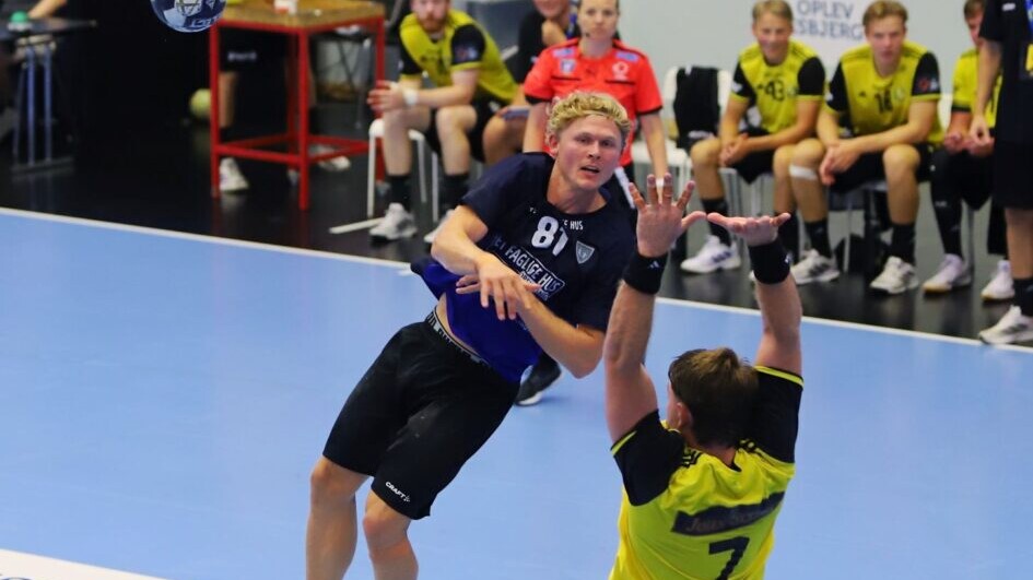 Alfred Jönsson, Ribe-Esbjerg HH. Foto: Johnny Tauman.
